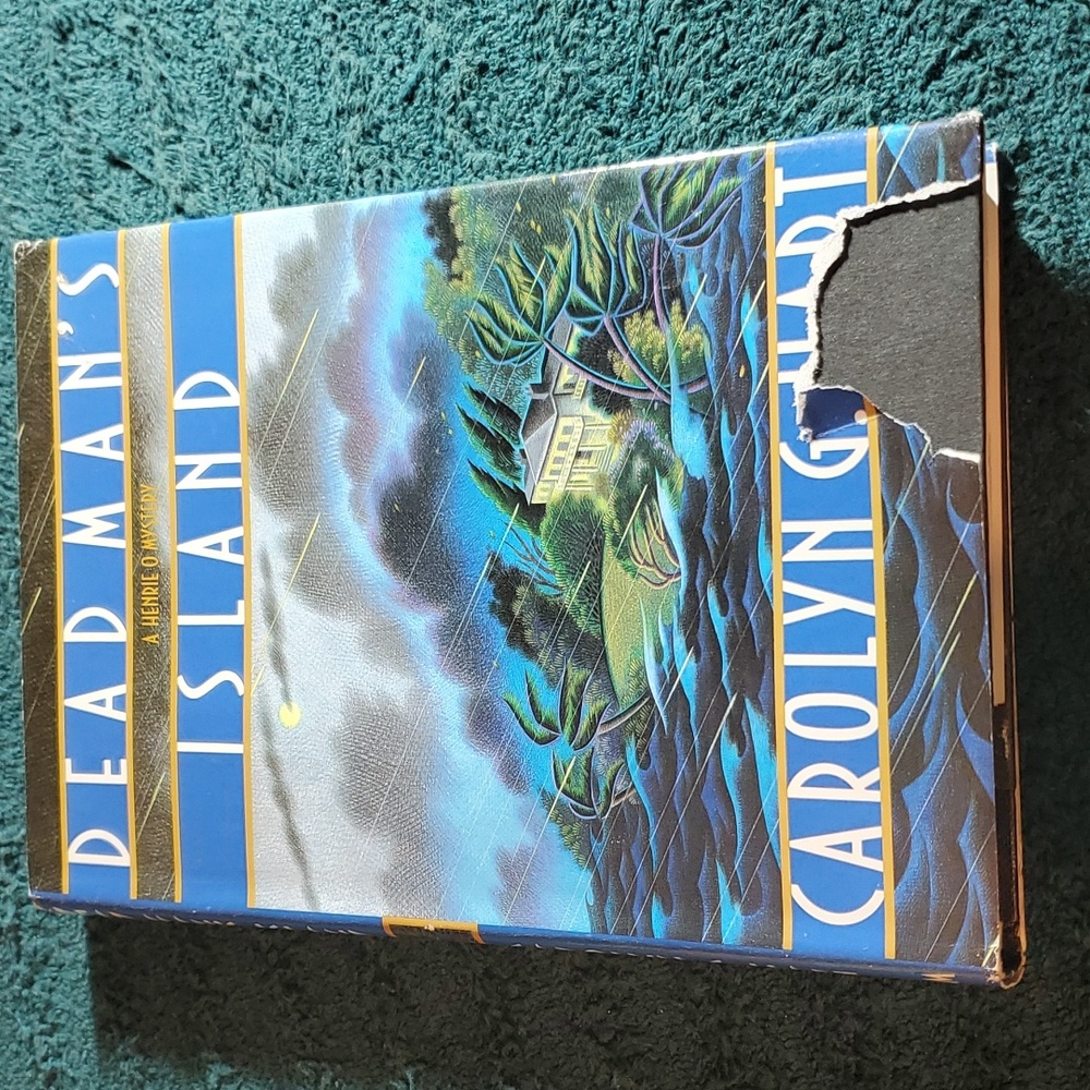 Dead man's island book